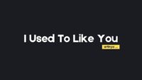 Arti Kata I Used To Like You dalam Bahasa Indonesia dan gaul