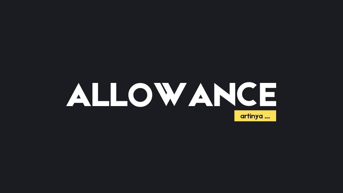 Arti kata allowance bahasa Indonesia dan gaul menurut KBBI